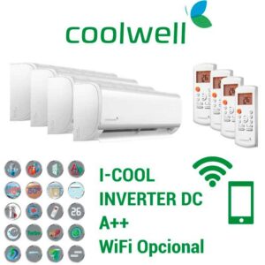 COOLWELL I-COOL 9 + 9 + 9 +12 + 4X1C105K