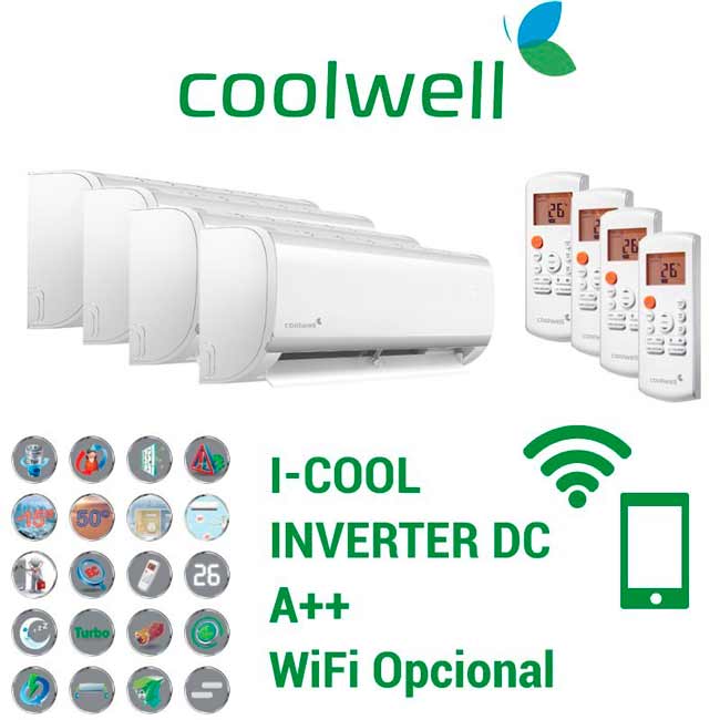 COOLWELL I-COOL 9 + 9 + 9 +12 + 4X1C105K